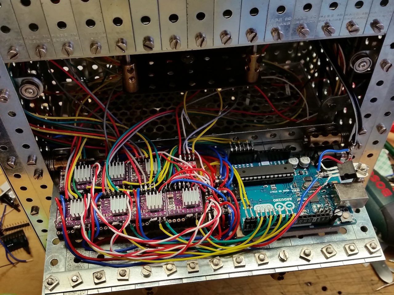 The first version of PCB board